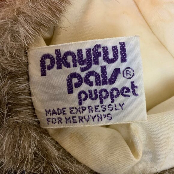 Playful Pals Puppet Koala Bear By Mervyns Brown Beige Plush Toy Korea Vintage - Picture 6 of 8